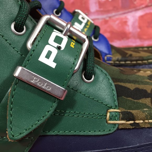 COPY - POLO SPORT RALPH LAUREN RANGER BOOTS GREEN NAVY main image 5